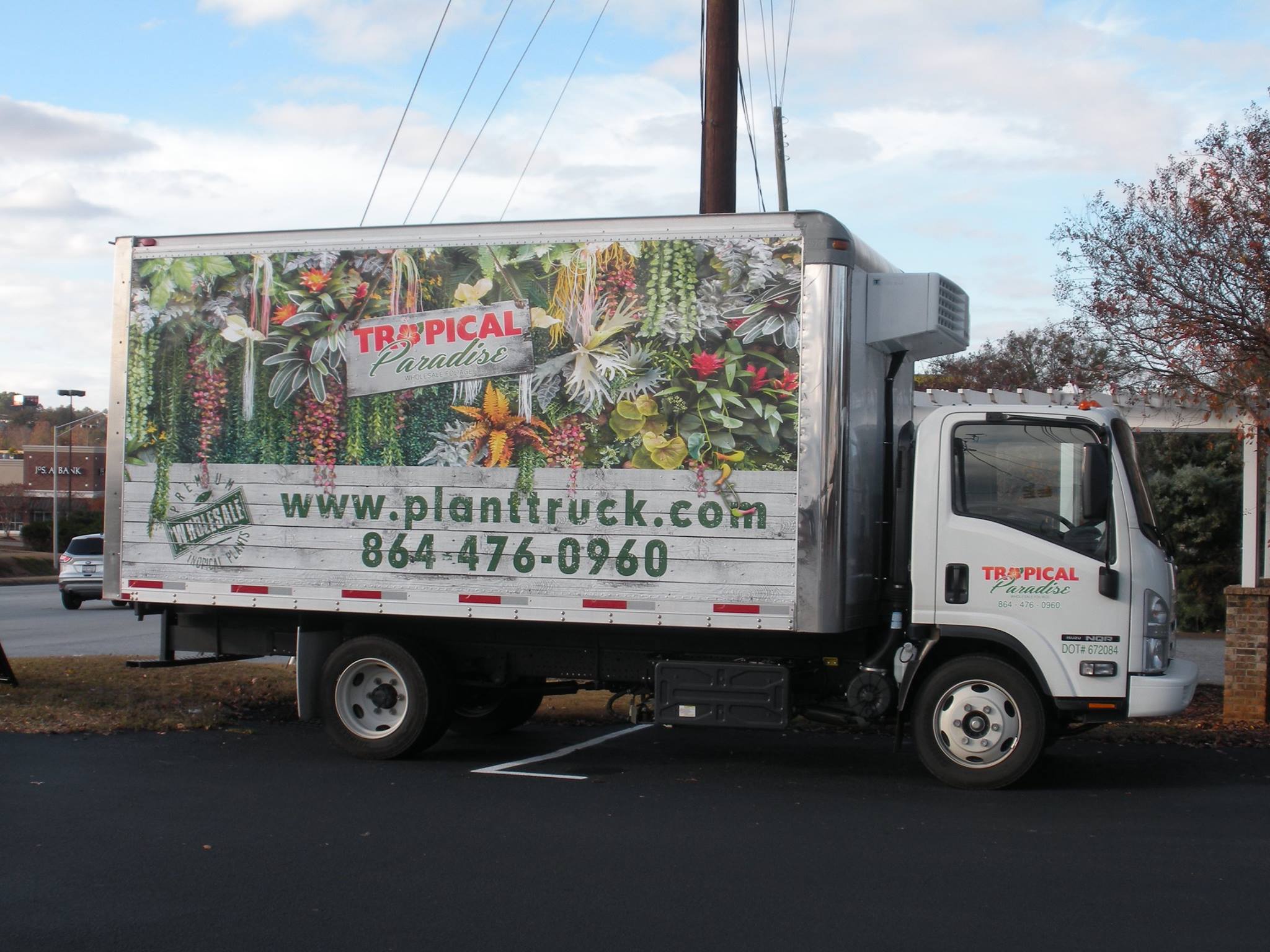 Vehicle Wrap - Tropical Paradise