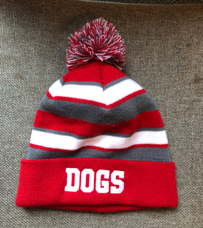 Product Embroidery Dogs Stocking Cap